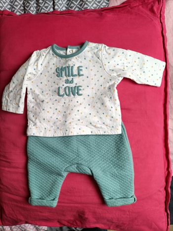 Lot vêtements bébé garçon 1 mois