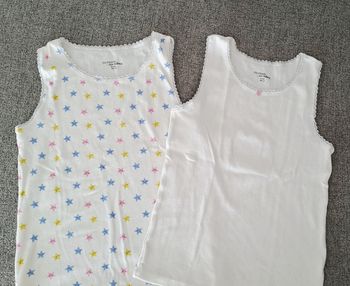 Lot deux maillots de corps DPAM 10 ans