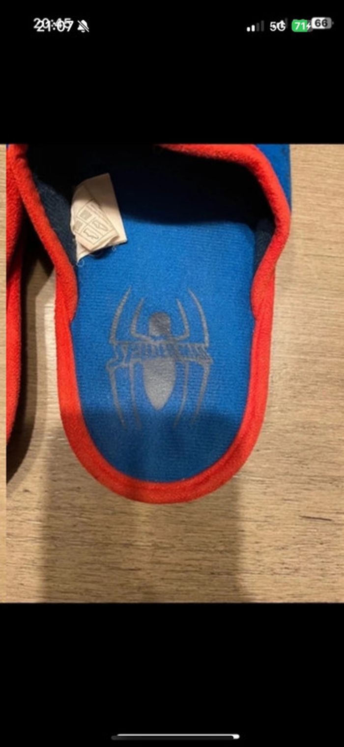 Chaussons garçon Spiderman - photo numéro 5