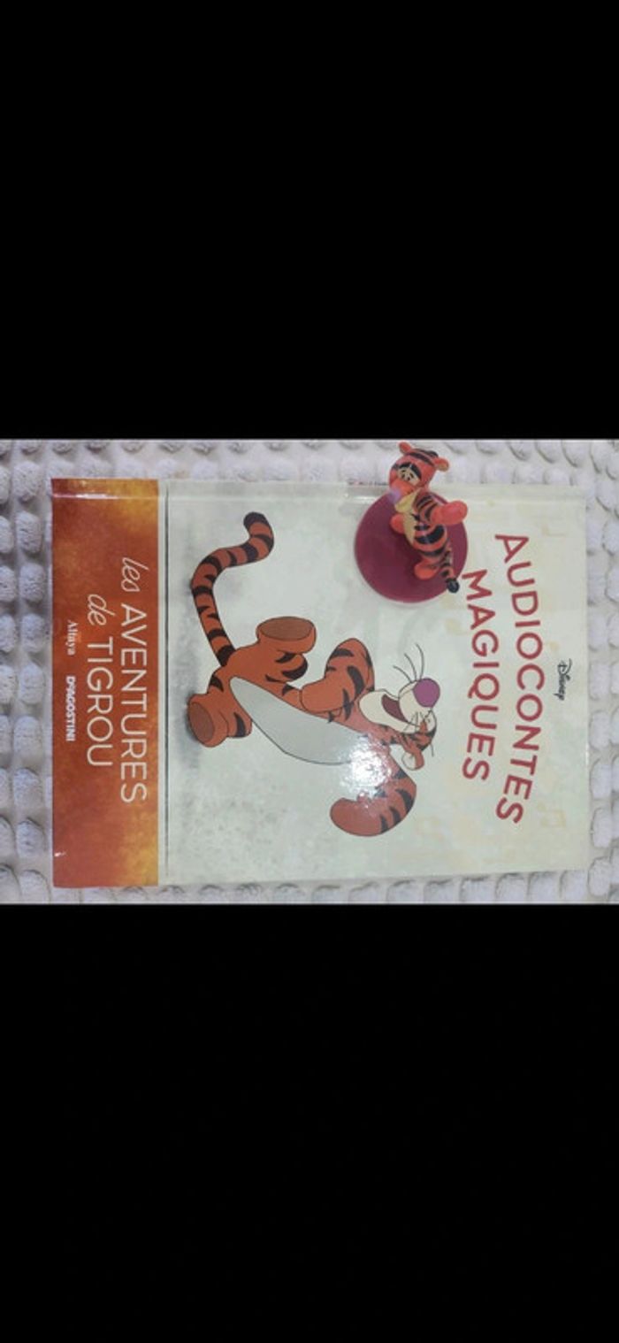 41ēme audioconte magique collection altaya deagostini livre et figurine disney audio conte