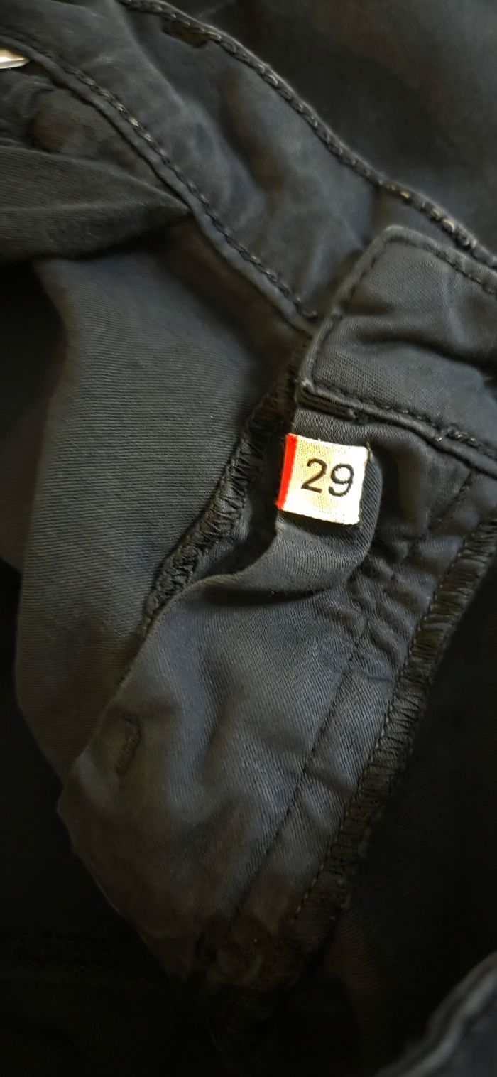 Pantalon Le Temps des Cerises T.29 (38/40 FR) – bleu marine – coupe slim chic – excellent état - photo numéro 8