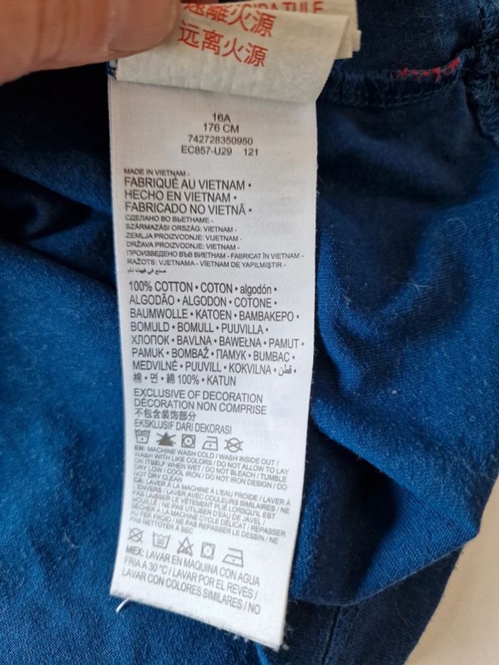 Tee-shirt Levi's garçon 16 ans - photo numéro 8