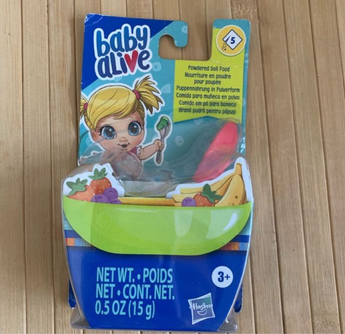 Recharge de nourriture en poudre pour poupées Baby Alive