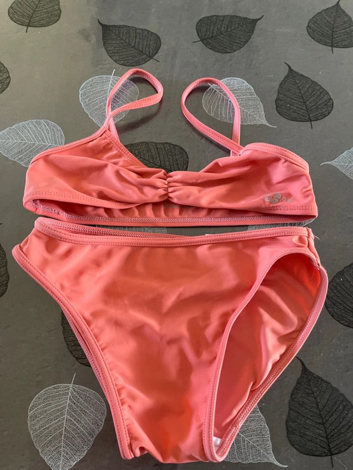 Maillot de bain Orchestra 10ans saumon/abricot