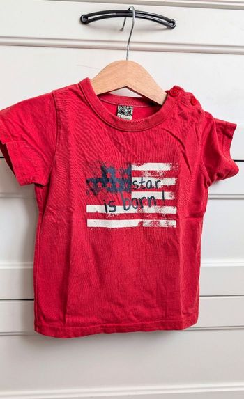 T shirt rouge 23 mois TAO 