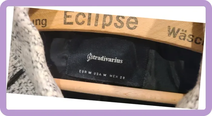 Joli manteau tout doux chiné M, Stradivarius - photo numéro 5