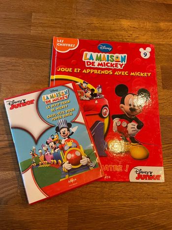 Livre Disney Junior La maison de Mickey Numero 9 avec le DVD Numéro 9
