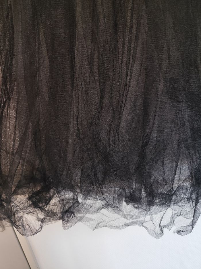 Jupe noire tulle taille elastique déguisement halloween - photo numéro 4
