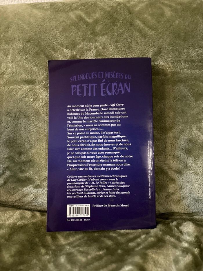 Livre splendeurs et misères du petit écran - photo numéro 2