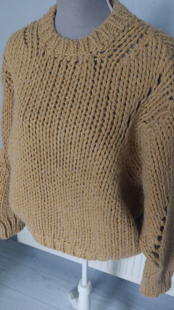 Gros pull moutarde Made In Italy