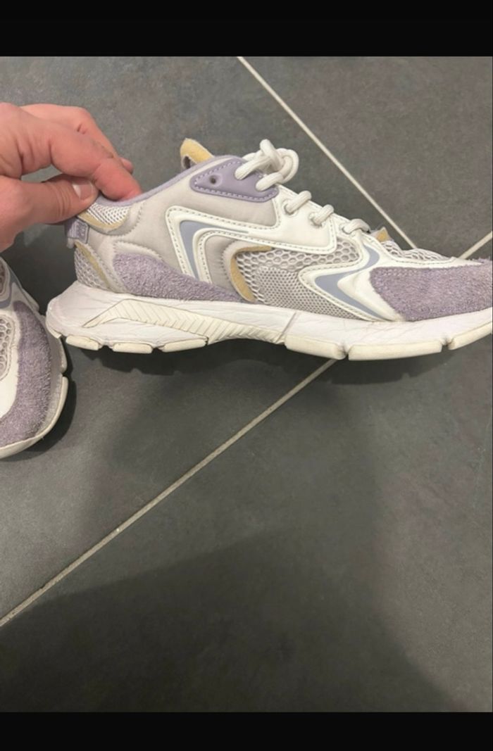 Basket Lacoste mauve 41 - photo numéro 5