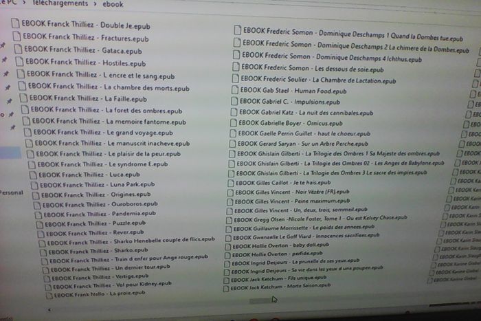 Liseuse Tolino Vision 2 avec plus de 1850 ebooks thriller/policiers/suspenses - photo numéro 7