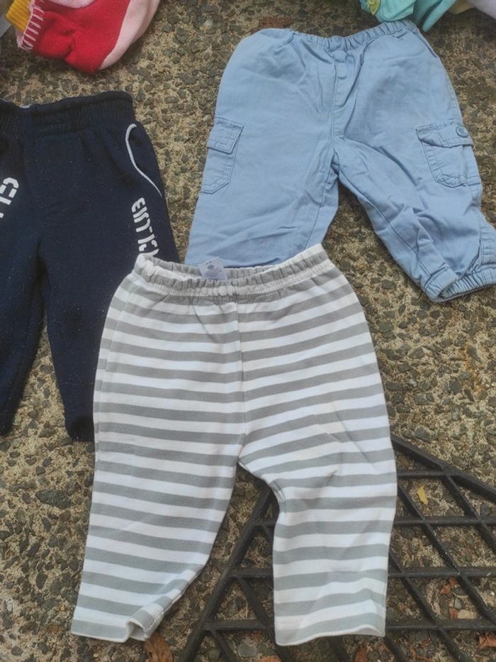 Lot 3 pantalons 6 mois