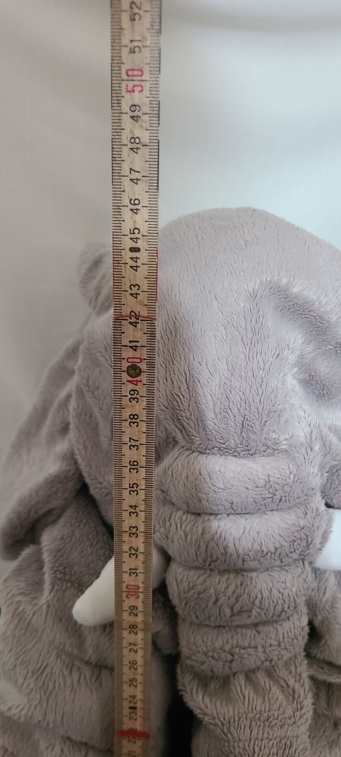 Grande peluche éléphant IKEA Kapplar gris - photo numéro 3