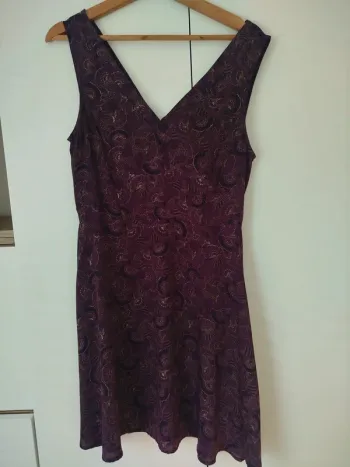Robe d'été prune taille 38