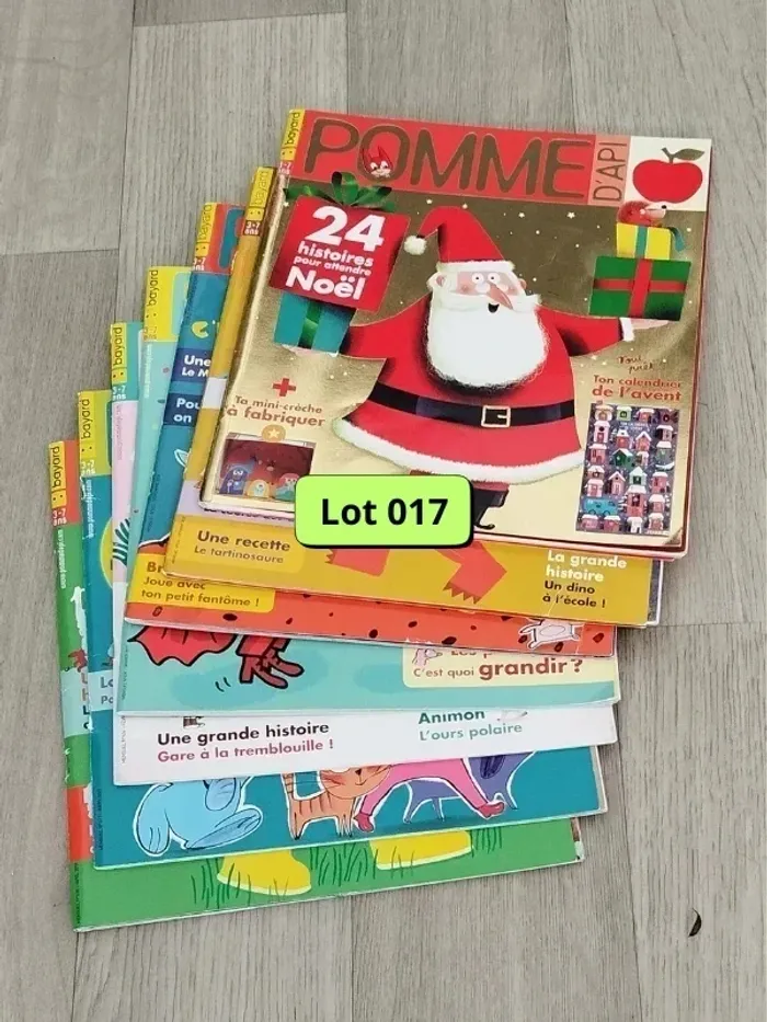Lot de 7 magazines Pomme d’Api année 2018 L017 - photo numéro 10