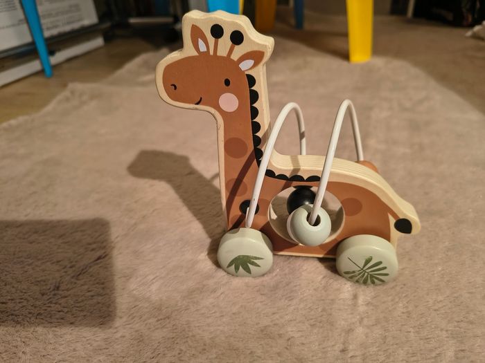 Girafe en bois - photo numéro 2