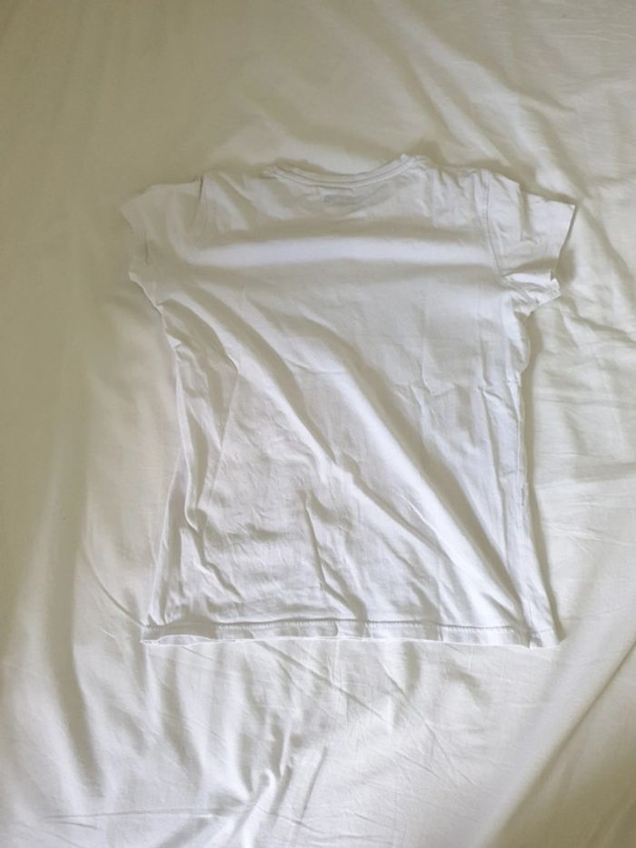 Tee-shirt fille blanc taille 14 ans - photo numéro 5