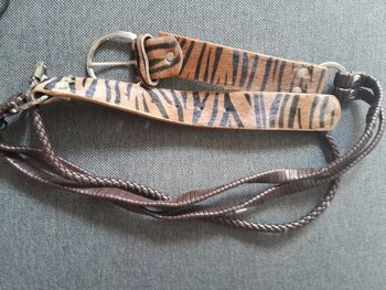 Ceinture léopard 112cm x 3,5cm