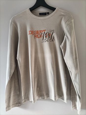 T Shirt manches longues beige T. M