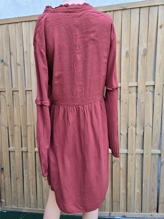 Robe en gaze de coton 🍒pimkie🍒taille 42/44 - photo numéro 4