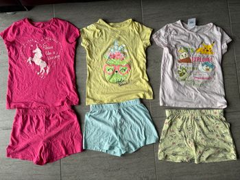 Lot de 3 pyjamas courts
