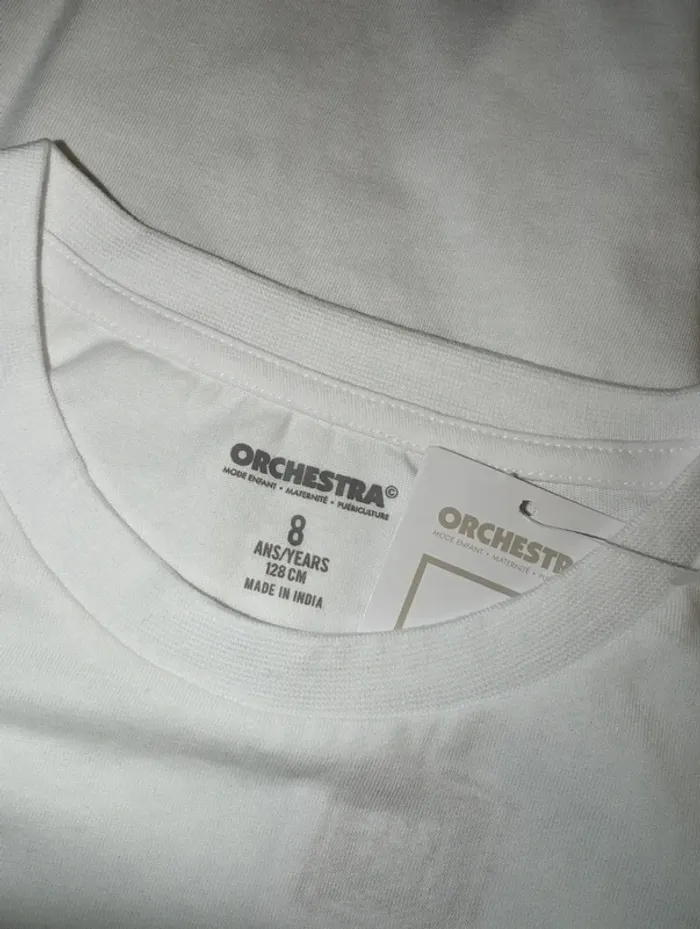 T-shirt manches courtes 8 ans / orchestra - photo numéro 3