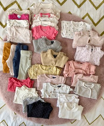 Lot vêtements bébé fille - 1 mois 