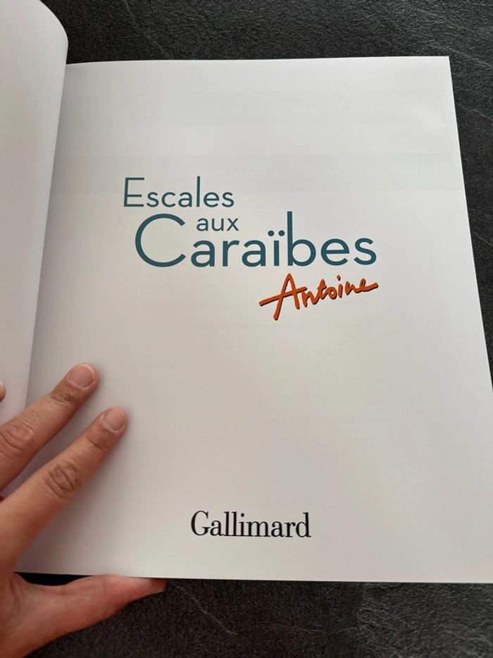 Magnifique -Livre escales aux Caraïbes - Gallimard - très bon état - photo numéro 7