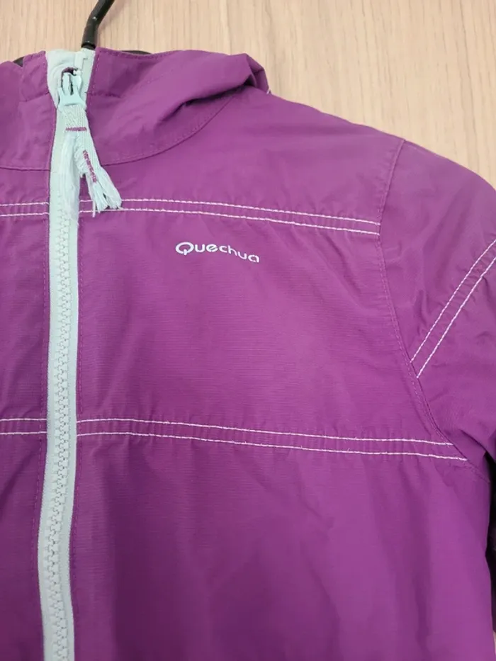 Imperméable quechua fille taille 6 ans - photo numéro 3
