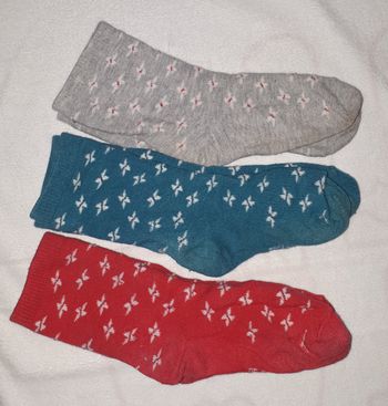 Lot de 3 paires de chaussettes okaidi taille 27/30