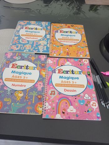 Livre d écriture magique