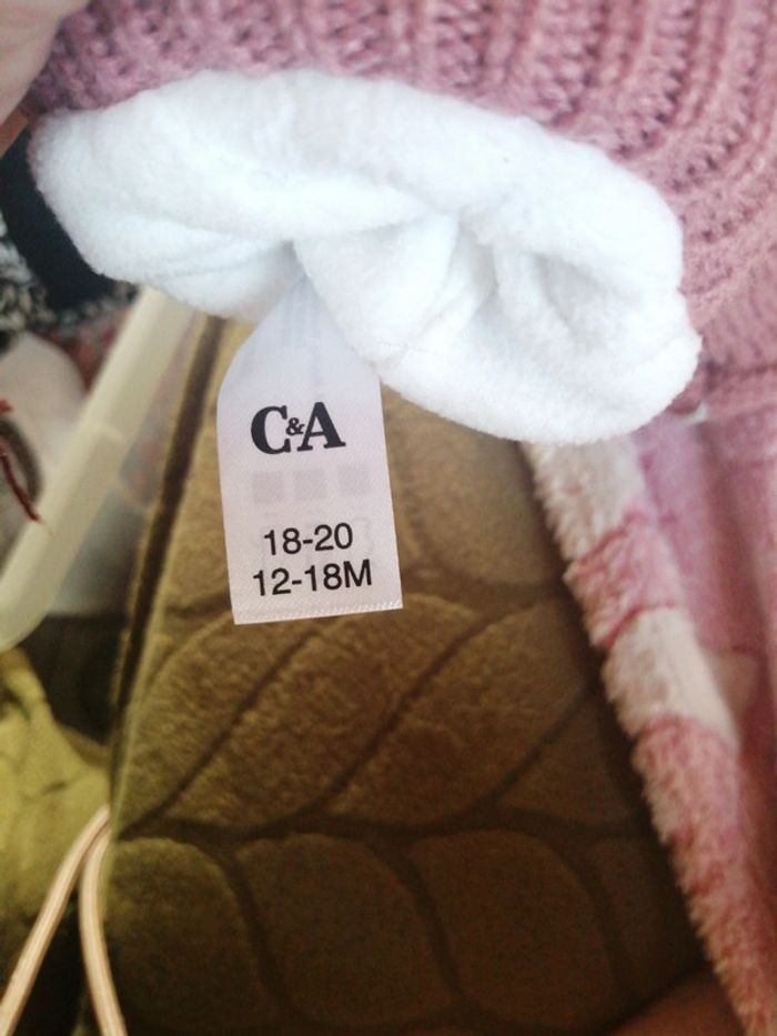 Chaussons chauds ours roses - photo numéro 6