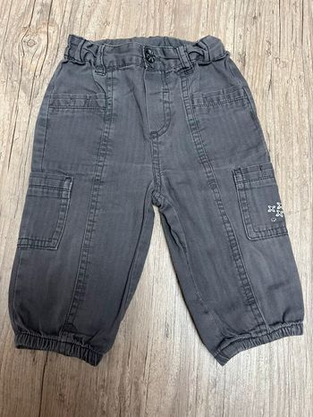 Pantalon gris Tissaia taille 12 mois