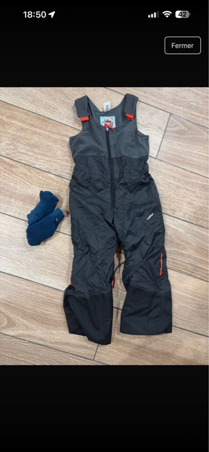 Salopette ski enfant