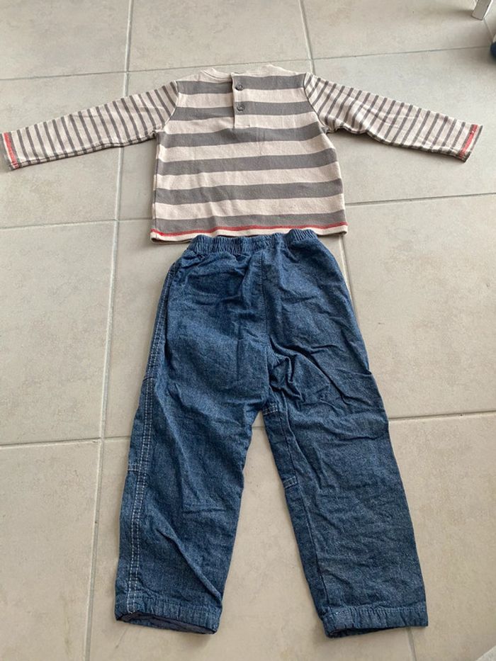 Ensemble polo + pantalon bébé garçon 24 mois 2 ans - photo numéro 11