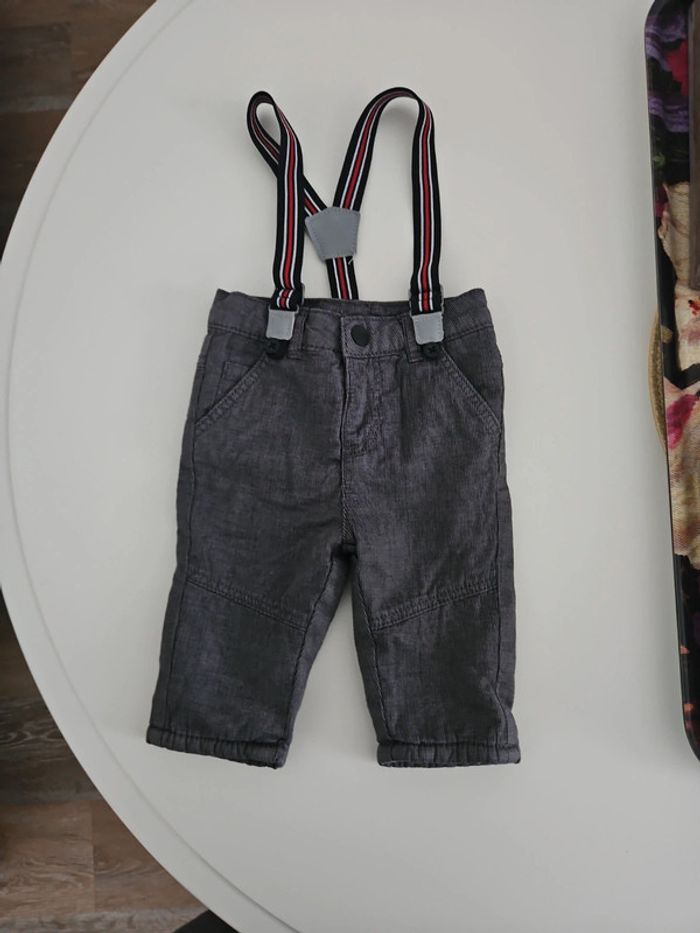 Pantalon bébé intérieur polaire