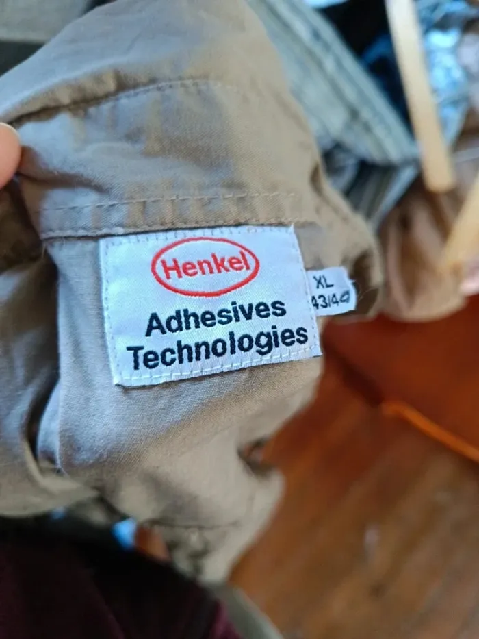 277- Chemise crème, taille XL, henkel - photo numéro 3