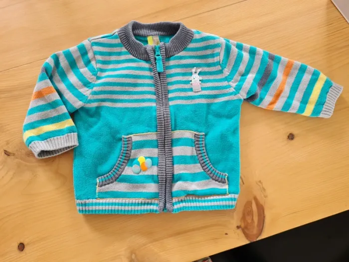 Gilet bébé garçon 3mois