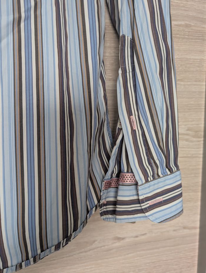 chemise homme Eden Park, taille L, état impeccable - photo numéro 5