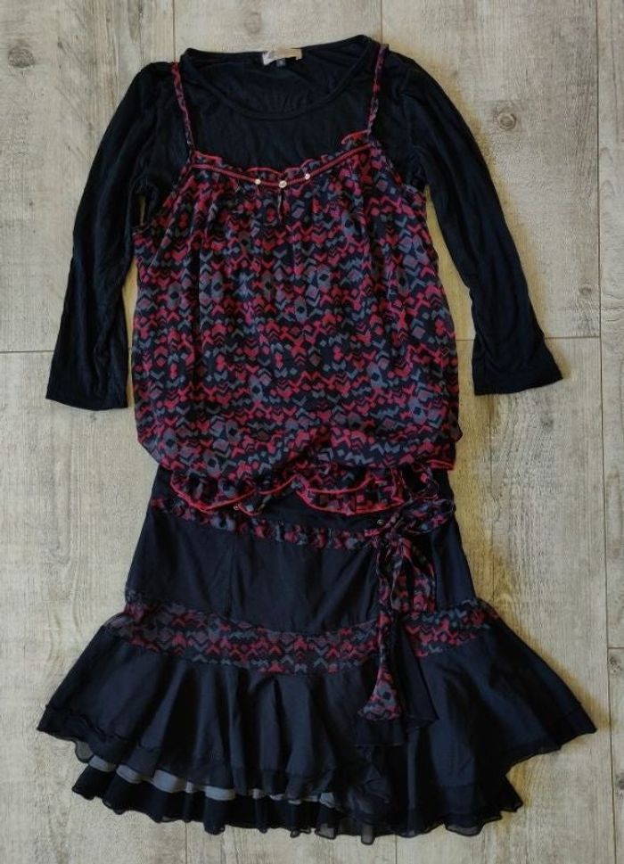 Ensemble haut + jupe 42