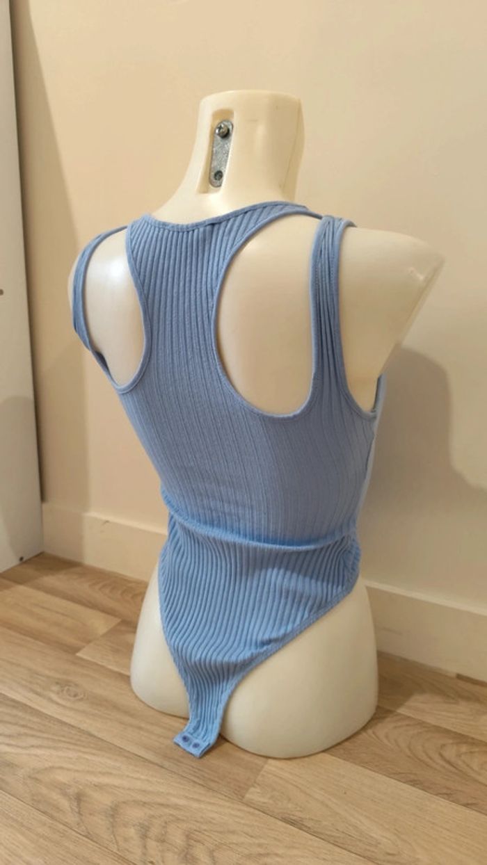 Body bleu S - Zara - photo numéro 3