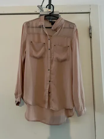 Chemise rose clair taille 34 h& m