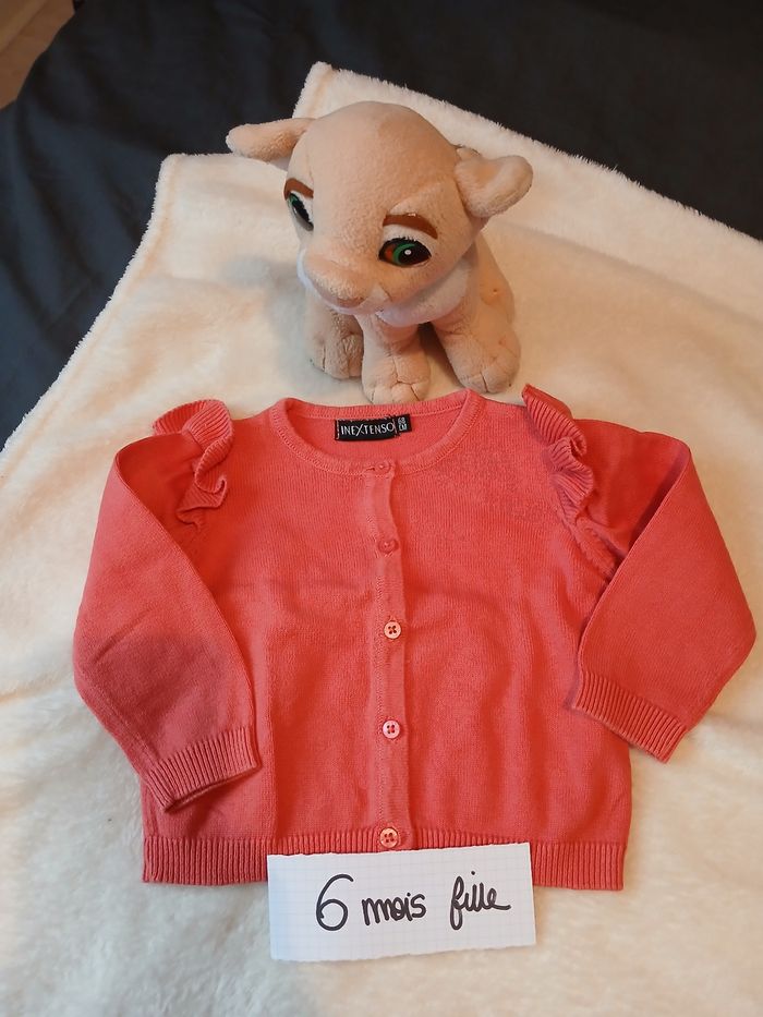 Pull gilet fille 6 mois tres bon état - photo numéro 6