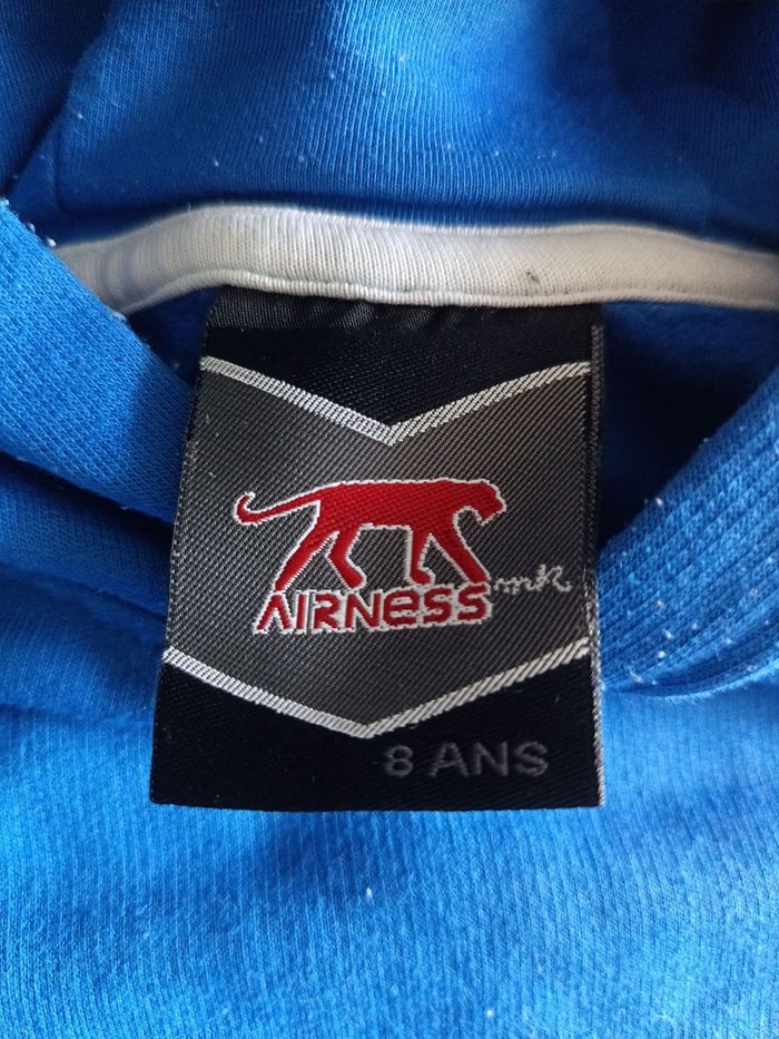 Pull Airness 8 ans bleu - photo numéro 4