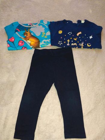 Ensemble  / lote 3 peças