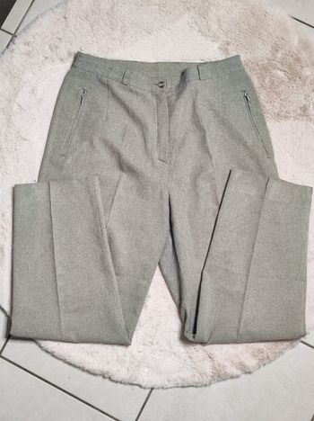 Pantalon droit gris