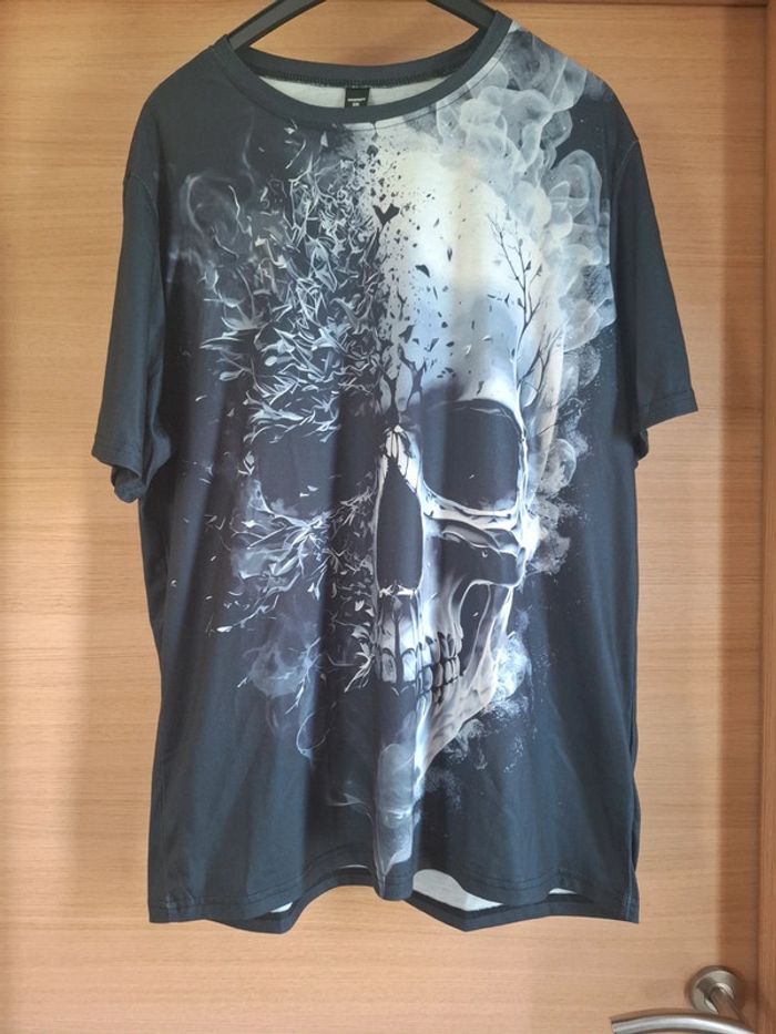 Tee tête de mort XXL - photo numéro 2