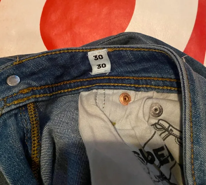 Jean intelligence jack jones bleu trouée 30/30 skinny - photo numéro 5