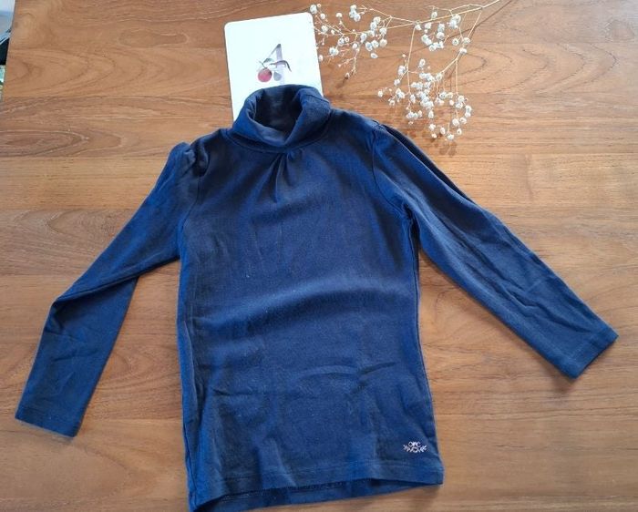 Sous pull bleu marine _ 4 ans _ orchestra